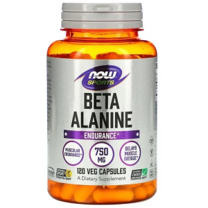 Beta Alanine 750 мг 120 веган капс Фото №1